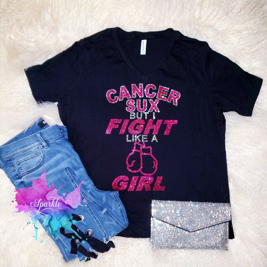 Breast Cancer Awareness Fight Crystallized Tee
