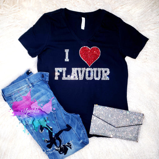 I Heart Flavour Crystallized Tee