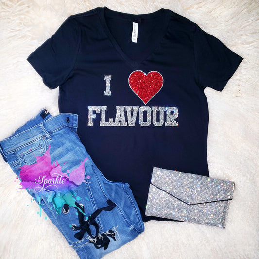 I Heart Flavour Crystallized Tee