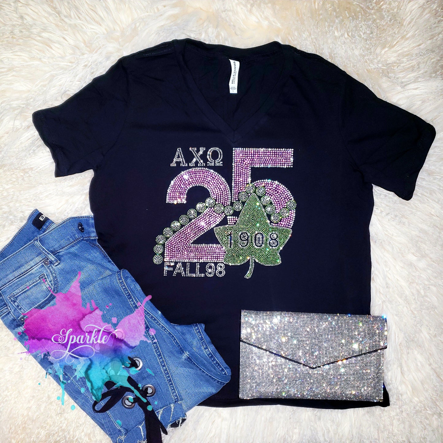 Custom 25 Years Crystallized Tee