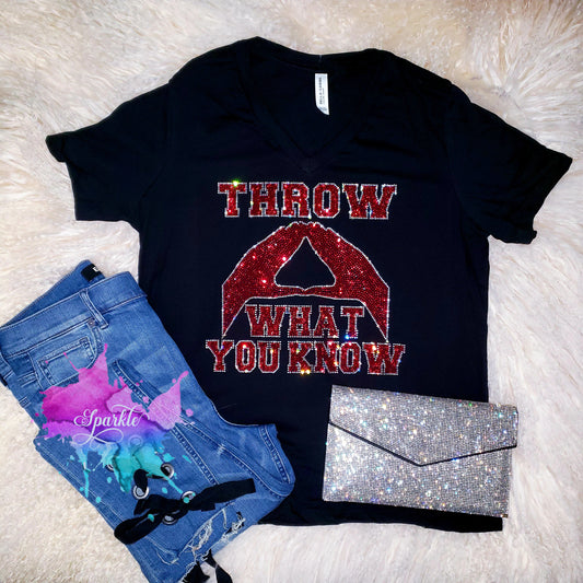 Throw What You Know Crystallized Tee