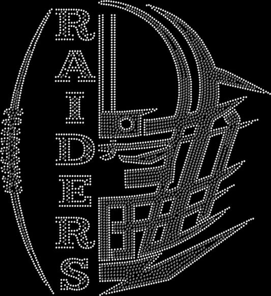 Raiders Helmet Crystallized Tee
