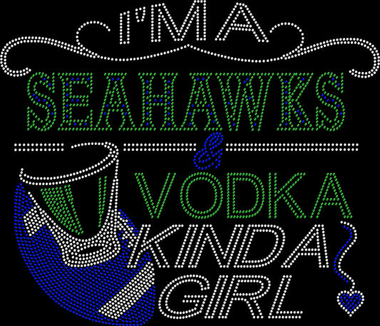 Seahawks and Vodka Crystallized Tee