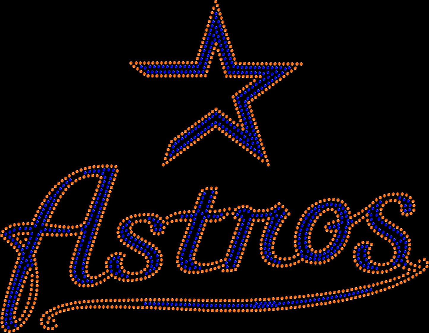 Astros Crystallized Tee