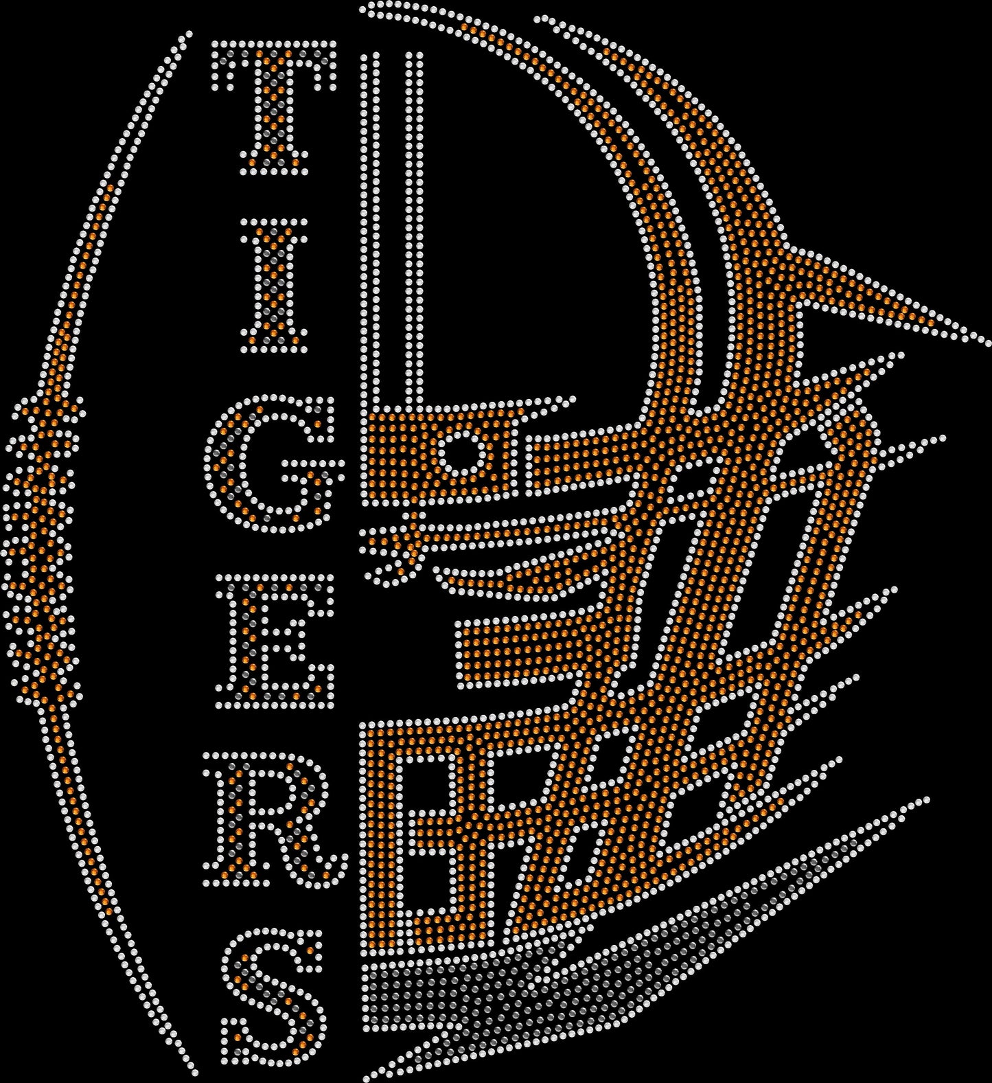 Tigers Helmet Crystallized Tee