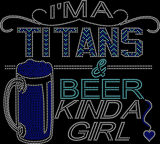 Titans and Beer Crystallized Tee