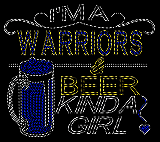Warriors and Beer Crystallized Tee